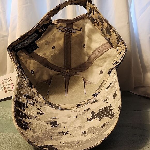 Nascar Stuart Haas Tony Stewart 14 Grey Camo Sliderback Hat - New - Picture 8 of 10